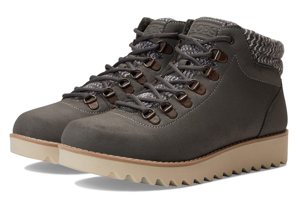 Amazon.com | Skechers BOBS Women's 113420 Fashion Boot, Grey